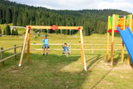 Playground Swing Chalet At Campomulo