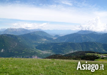 Monte lisser vista panoramica Monte lisser escursione enego 2021