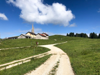 Malga on Mount Horn