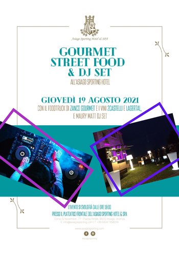 Gourmet street food & Dj Set Sporting Asiago