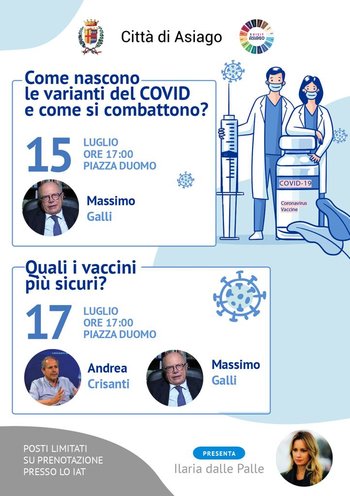 Incontro con i virologi sul Covid19 ad Asiago