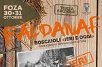 "BALDANAR boscaioli ieri e oggi" celebrazione dell'anniversario di Vaia a Foza - 30 e 31 ottobre 2021