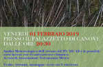 Meeting on 29 October 2018 and climate disaster in Canove-1 Feb 2019