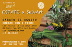 Create with flowers collected in the woods at Selvart Park in Mezzaselva di Roana - 21 August 2021