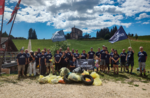 Umweltreinigung mit plastikfreien Onlus-Parks Brigata Regina e della Rimembranza in Asiago - 11. September 2022