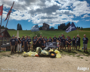 plastic free onlus clenaup piana del prunno asiago luglio 2022