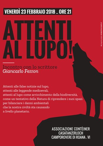 Incontro Attenti al lupo con G.Ferron