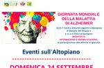 Giornata Mondiale della Malattia di Alzheimer - Iniziative di informazione e sensibilizzazione sull'Altopiano di Asiago - 24 settembre 2017