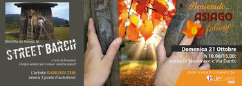 Benvenuto foliage con Street Barch ad Asiago Benvenuto foliage con Street Barch ad Asiago