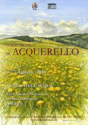 Corso acquerello 2016 Corso acquerello 2016