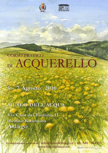 Corso acquerello 2016