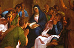 Discesa dello Spirito Santo di Jacopo da Ponte
