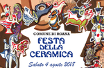 FESTIVAL of CERAMICS at the Museum of Cuchi of 5 August 2018 4 and Cesuna-