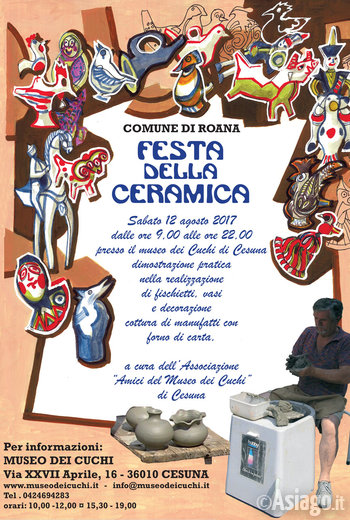 Festa della ceramica 2017 a Cesuna Festa della ceramica 2017 a Cesuna