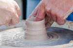 Art workshops for pottery FESTIVAL 1° July 23, 2016, Cesuna, CUCU