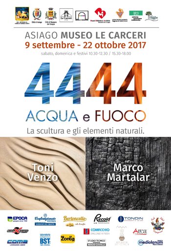 Mostra 4444 acqua e fuoco museo Le Carceri ad Asiago