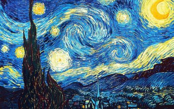 Notte stellata di Van Gogh