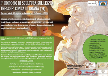 Simposio scultura tresche conca 2016 Simposio scultura tresche conca 2016