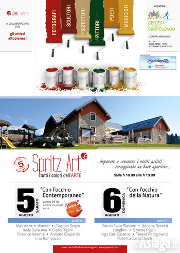 Spritzart 2017 al Rifugio Campolongo