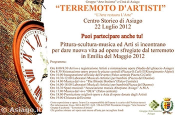 Terremoto d'artisti, Gruppo Arte Insieme Asiago