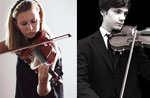 Violine-Duett mit Chrystelle Katalanisch und Matthew Anderlini, 2 November Canov