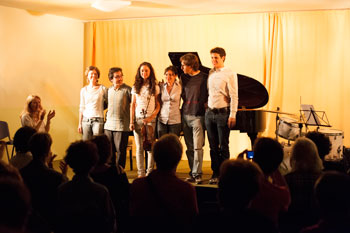 Concerto di musica dei migliori talenti del laboratorio "Maestro di me stesso" a Roana