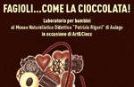 Beans ... like chocolate! '-children's workshop at the natural history Museum of Asiago-17 February 2018