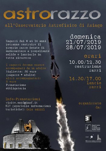 Astrorazzo all'Osservatorio di Asiago