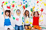 Kommunikation mit Farben - Kinderworkshop im Asiago Prisons Museum - 16. November 2019