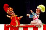Puppet show in Asiago Monday, July 21, 2014