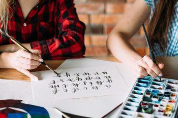 Corso di calligrafia per bambini