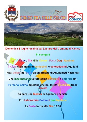 Festa degli aquiloni 2018 a Conco Festa degli aquiloni 2018 a Conco