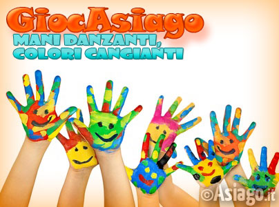 Mani Danzanti, Colori Cangianti - Laboratorio per bambini GiocAsiago Mani Danzanti, Colori Cangianti - Laboratorio per bambini GiocAsiago