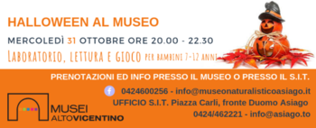 Halloween al Museo Naturalistico di Asiago