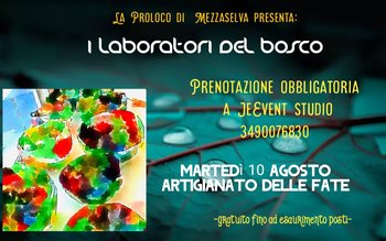 Laboratorio creativo per bambini a Mezzaselva