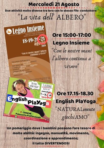 Legno e yoga a Canove