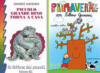 Piccolo grande Dino torna a casa e Primavera con l'albero Giovanni Piccolo grande Dino torna a casa e Primavera con l'albero Giovanni