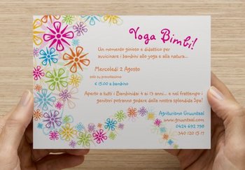 Yoga Bimbi al Gruuntaal di Asiago