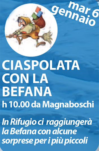 Ciaspolata con la Befana 2015 - Rifugio Bar Alpino