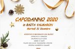 New Year's Eve 2020 in Baita Val Maron, Enego - 31 December 2019