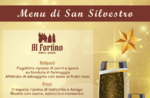 Cenone dell'ultimo dell'anno della Trattoria Ristorante AL FORTINO di Canove - 31 dicembre 2021