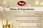 Capodanno 2020 - La proposta menu del ristorante-pizzeria MAGIA di Asiago - 31 dicembre 2019