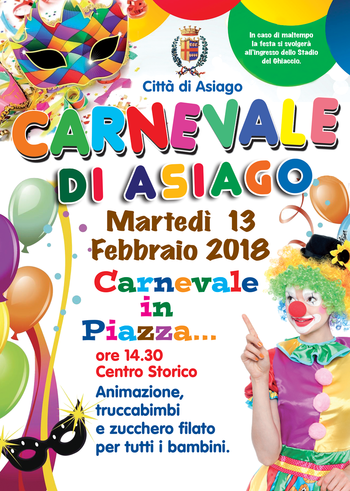 Carnevale 2018 ad Asiago