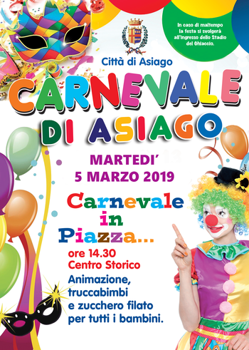Carnevale 2019 ad Asiago Carnevale 2019 ad Asiago