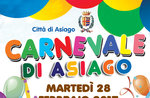 Carnival in Asiago, party in the square for children, February 28, 2017