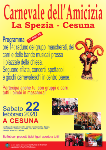 Carnevale dell'Amicizia a Cesuna 2020