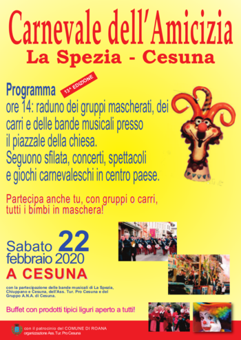 Carnevale dell'Amicizia a Cesuna 2020 Carnevale dell'Amicizia a Cesuna 2020