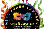 Cena di Carnevale al Rifugio Campomulo - sabato 26 febbraio 2022