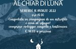 Ciaspolata con le lanterne al chiar di luna a Campolongo 18 marzo 2022