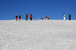 Schneeschuh Wanderung zur Ekar Valbella mit Guide Altopiano: Postkarten von vorn